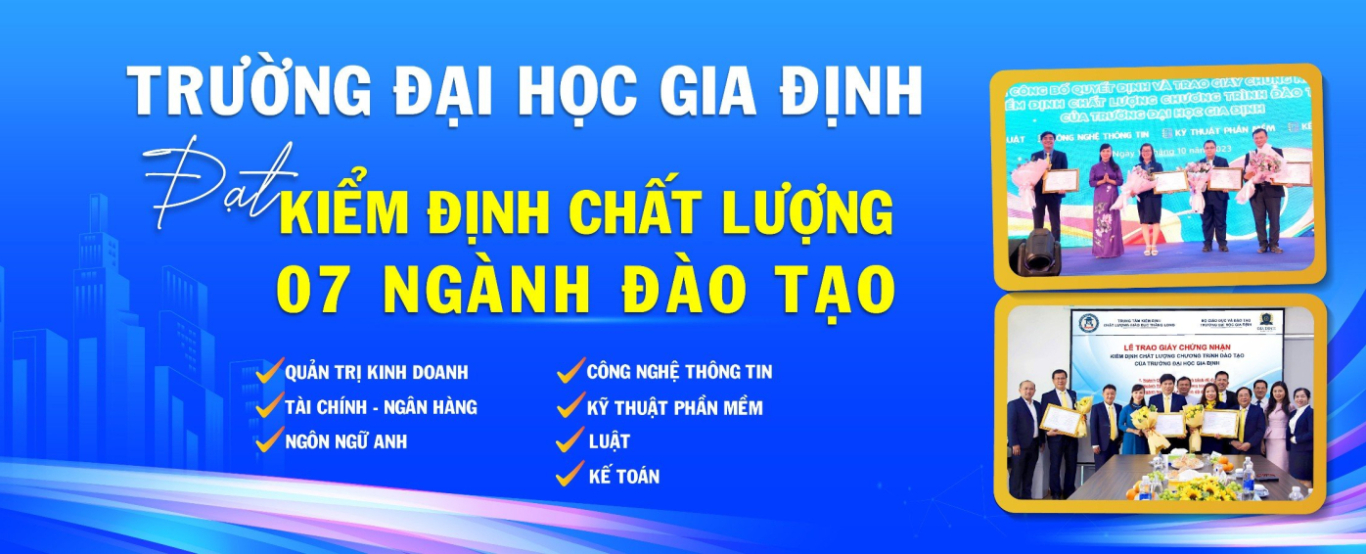 KIỂM ĐỊNH 07 NGÀNH